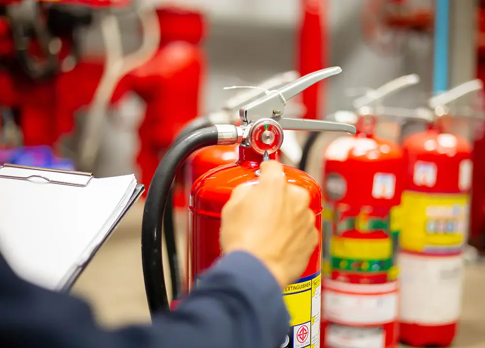 防災用品の販売、消火器販売・引取